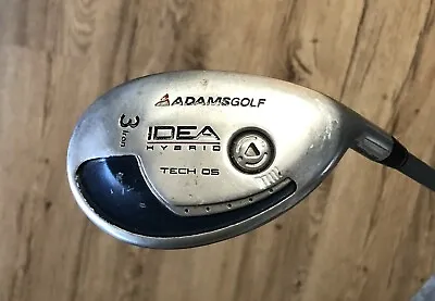 Adams IDEA Tech OS Men's RH 3-Iron/Hybrid R-Flex YS+ Graphite Shaft GP Grip • $35.57