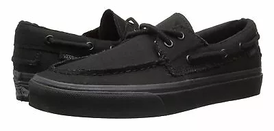 Vans Zapato Del Barco Black Black Mens Sneakers Shoes Item VN-0XC3186 • $47.95