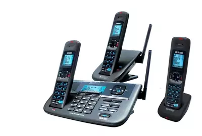 Uniden XDECT R055+2 2Line Digital Cordless Phone 3Handsets Answer Machine • $627.77