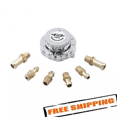 Mr. Gasket 9710 Adjustable Fuel Pressure Regulator 1-6 PSI • $62.86