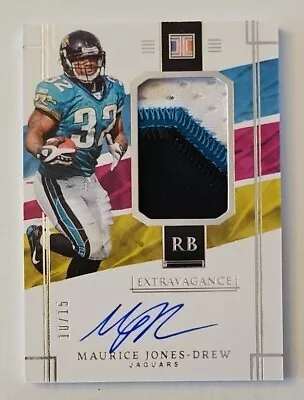 2023 Impeccable Maurice Jones-Drew Extravagance Tri Color Patch/Auto/15🔥Jaguars • $49.99