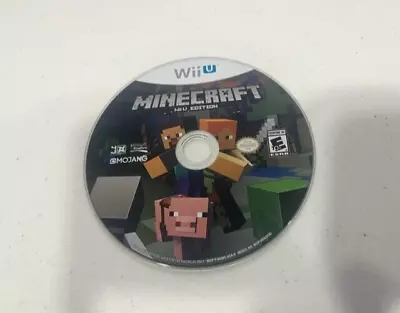 Minecraft Wii U Edition (Nintendo Wii U 2016) DISC ONLY NO TRACKING (#5) • $10.36