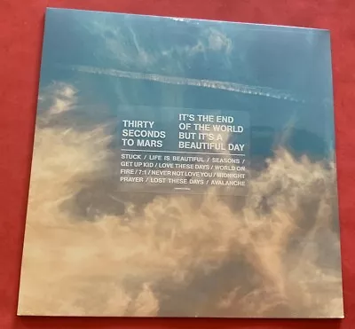 30 Seconds To Mars – It's The End Of The World...ORANGE Vinyl LP Mint Sealed. • £25