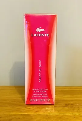 Lacoste Touch Of Pink Eau De Toilette Edt 50ml Spray - Women's For Her. Br.new • £39