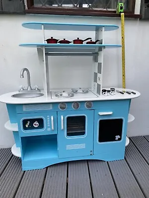£12 • Buy Kids Wooden Play Kitchen With Extras. The Learning Center.