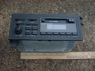 $24.99 • Buy MOPAR 80s 90s AM FM CASSETTE RADIO DODGE PLYMOUTH CHRYSLER
