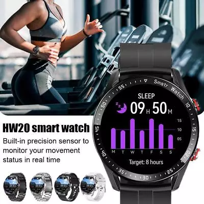 1XSmart Watch Bluetooth Call Sports Fitness Tracker Rate Heart O4C6 C4Q8 • £18.95