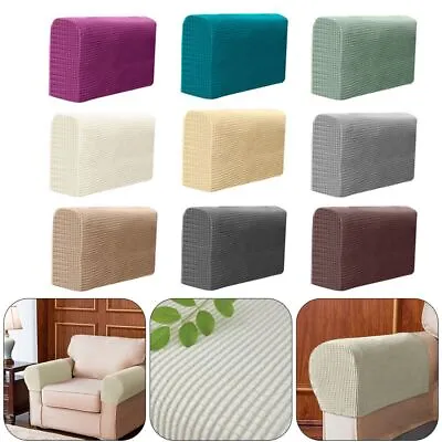 $15.78 • Buy Furniture Stretchy Armrest Covers Home & Living Couch Arm Protector Sofa Cover