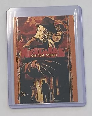 A Nightmare On Elm Street Gold Plated Artist Signed Freddy Krueger Card 1/1 • $29.95