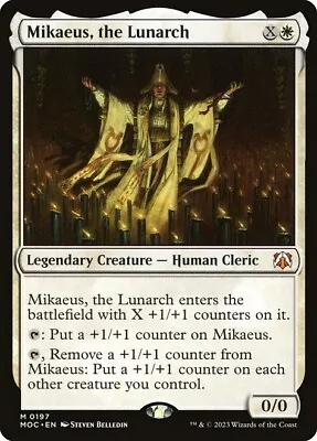 Mikaeus The Lunarch [March Of The Machine Commander] MTG • $1.59