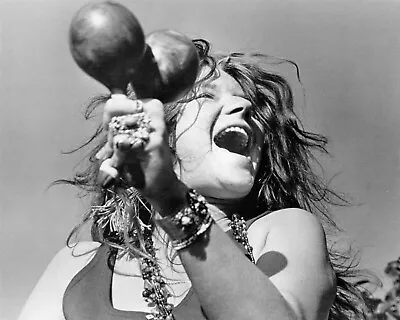 Janis Joplin Shakes Maracas At 1967 Monterey Pop Festival 24x36 Inch Poster • $29.99