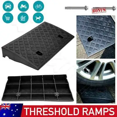 Wheelchair Ramp Access Rubber Threshold Doorway Disability Car Motorbike Ramps • $20.45