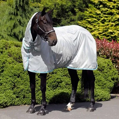 £44.95 • Buy Masta Vento Horse Fly Rug Silver