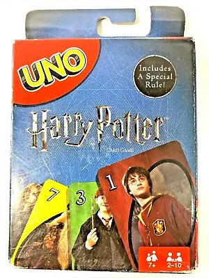 UNO Harry Potter  Card Game By Mattel Games  Includes SPECIAL RULE 2-10 Players • $8.52