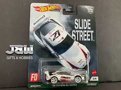 Hot Wheels Pandem Toyota GR Supra 2020 GReddy Slide Street FPY86-957E 1/64 • $9.99