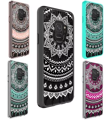 Samsung Galaxy S10 S9 S8 Plus S7 Edge Case Mandala Pattern Bumper Print Case • $6.95