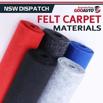 Auto Upholstery Carpet Underfelt Boot Roof Van Lining Boat Floor Rug Cover Renew • $160.87