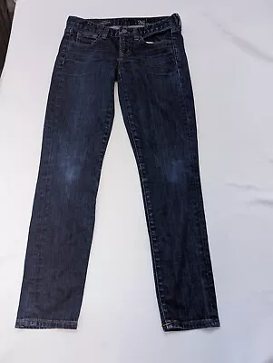 J.Crew Women Toothpick Ankle Jeans Blue Size 26 • $16.99