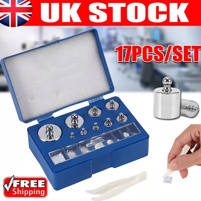 Calibration Weight Balance Scale Set Kit Digital Pocket Scale Jewelry Laboratory • £7.96