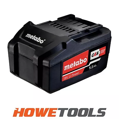 METABO 625592000 5.2Ah Batt 18v Li-ion Battery 5.2Ah • £63.24