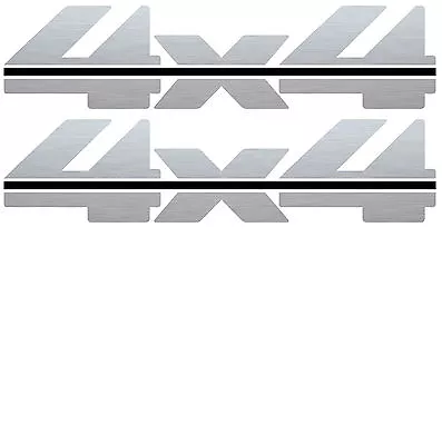 1988 - 1997 4x4 Decals For Chevy Silverado GMC Sierra 1500 2500-Vinylmark SLVBL • $11.99