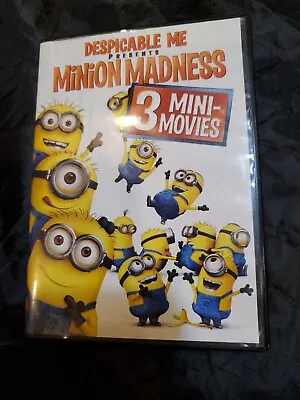 Despicable Me Presents: Minion Madness DVD 3 Mini Movies • $0.99