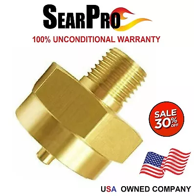 1LB Propane Gas Bottle Adapter 1/4 Male NPT Thread 1 -20 Female  • $7.99