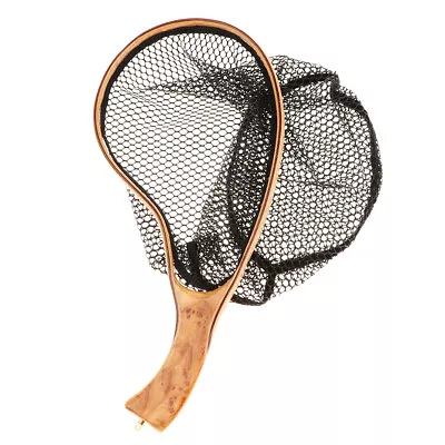 Fly Fishing Landing Net  Trout  Foldable Net With Handle • $26.57
