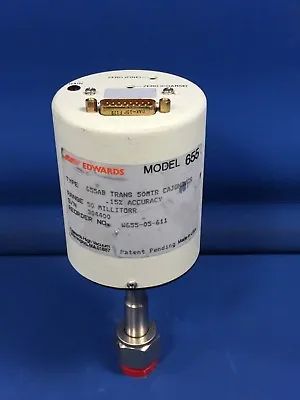 Edwards 655ab 50 Militorr Pressure Transducer Sensor • $199.95