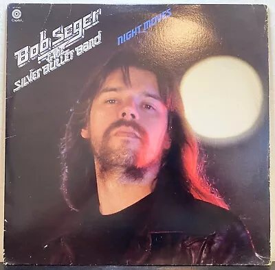 Bob Seger & The Silver Bullet Band: Night Moves Vinyl Record LP (1976) • $9.99