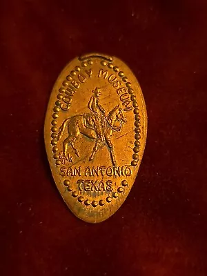 Pressed Penny - Cowboy Museum- San Antonio Texas • £2