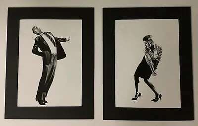 $189 • Buy ROBERT LONGO Men In The Cities Set Of TWO Images, Matted 11x14 Frame Ready #6