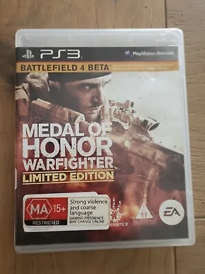 Sony PS3 Game (Medal Of Honor Warfighter Limited Edition) • $15