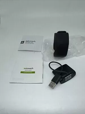 2 Set - Adidas MiCoach FitSmart Black Active Watch Band Fitness Tracker • $11.99