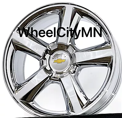 20 Inch Chrome Chevy Tahoe Avalanche Suburban Silverado OE LTZ Wheels 5308 6x5.5 • $1189.99