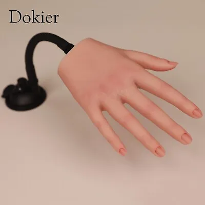 Dokier Silicone Practice Hand Model Mannequin Hand Nail Art Manicure Practice • $59.99