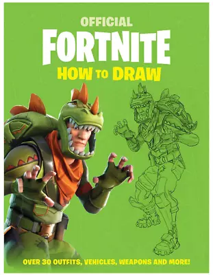 How To Draw Fortnite Coloring Book Step By Step Kids Brain Training Gift Fun • £14.99