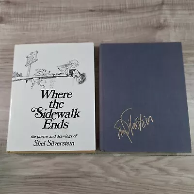 Where The Sidewalk Ends A Light In The Attic By Shel Silverstein Hardcover Books • $24.94