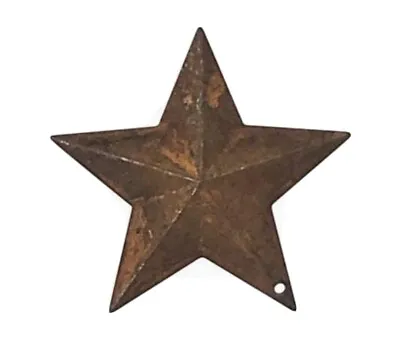 100 Rusty Metal Barn Stars Bag Of 100 Primitive Country Craft Project  • $2.50