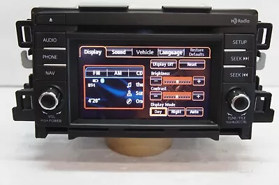 2014 Mazda 6 - OEM Radio FM/AM/MP3/CD/NAVI GJS1 66 DV0B *A5859 • $121.60