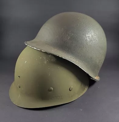 WW2 WWII US M1 Helmet Front Seam Swivel Bail • $229.99