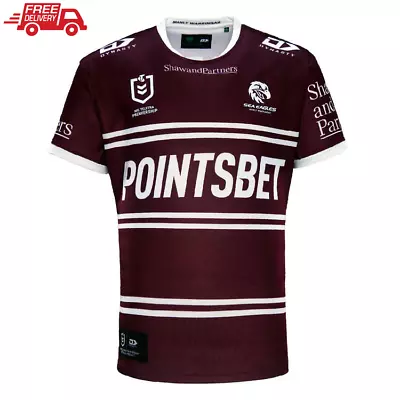 Manly Sea Eagles Replica 2024 Home Jersey - Free Postage • $69.95