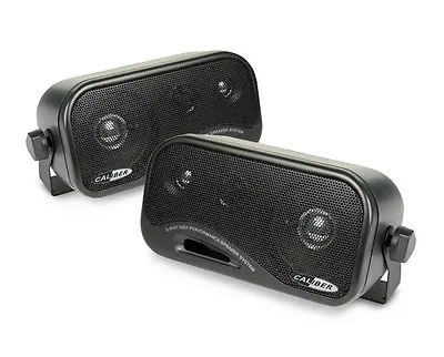 CALIBER CSB-2 3 Way Shelf Car Van Boat Motorhome Camper Pod Speakers 120w • £54.90