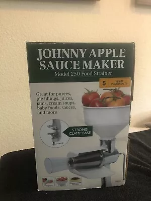 $44.75 • Buy Roots & Branches VKP250 Johnny Apple Sauce Maker Model 250 Food Strainer, Basic,