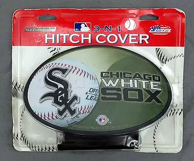 MLB Chicago White Sox Car Truck Vehicle 3 In 1 Grille Hitch Cover - Made In USA • $22.46