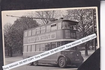London Transport - A1 Type Trolley Bus No. 11 @ Hampton Court- Photo  # B11602 • £1