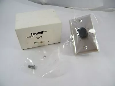 Nib ~ Lowell ~ Volume Control Attenuator ~  Model Number 25lvcrm • $29