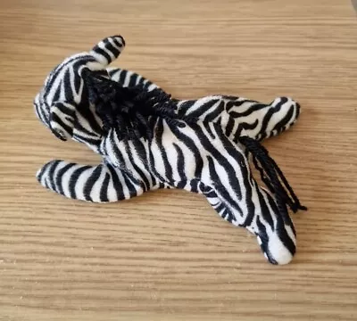 Ziggy The Zebra TY Beanie  Soft Toy Plush 6    • £3.99