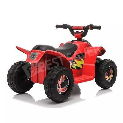 Kids Electric ATV Quad Ride On Car Toy Bike 4 Wheeler Rechargeable Battery Red • $89.75