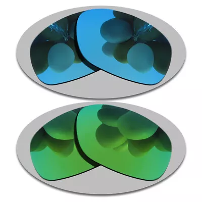 Sky Blue&Green Anti-Scratch Replacement Lenses For-Oakley Dangerous Polarized • $15.56